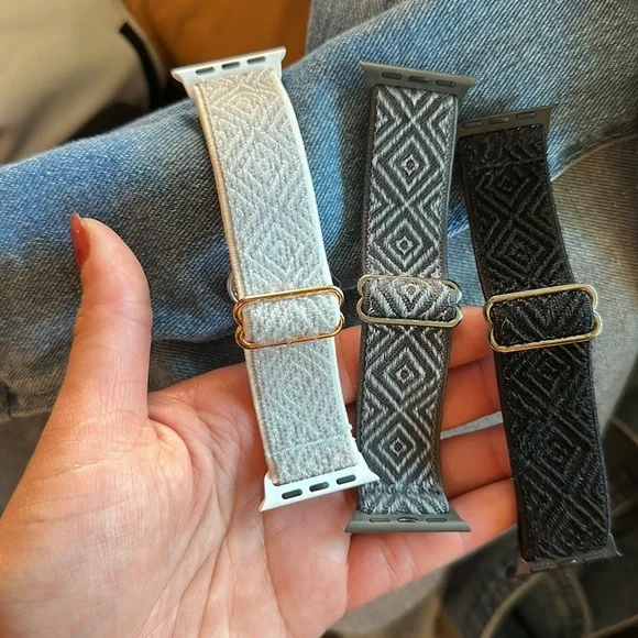 Apple Watch Bands -Elastic Woven Print - Picture 5 of 5